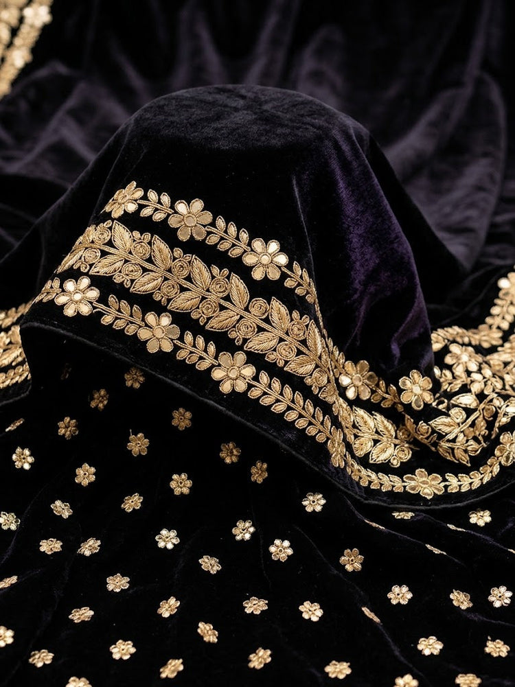 Royal Velvet Shawl